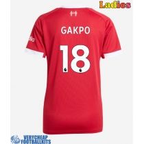 Liverpool Cody Gakpo #18 Replica Home Shirt Ladies 2025-26 Short Sleeve